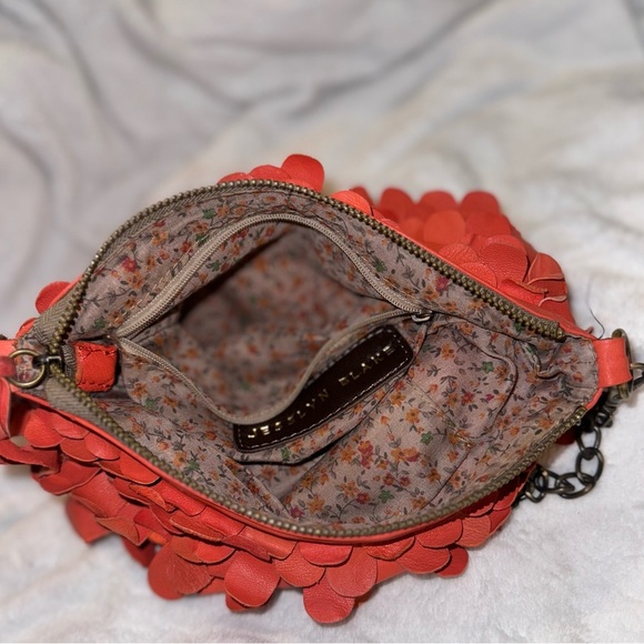 Jesslyn Blake genuine Leather Fish Scale Fringe Clutch/Shoulder* - Picture 8 of 15